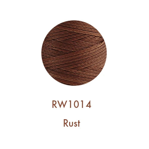 150D 0.8MM Flat Waxed Sewing Thread 260Meters Waxed Thread For Leather Waxed Cord For Leather Craft Hand Stitching Thread