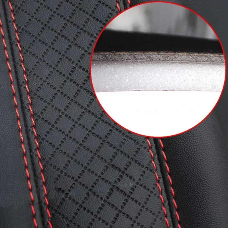 Car accessories seat belt PU Leather Safety Belt Shoulder Cover Breathable Protection Seat Belt Padding Pad Auto Interior Access