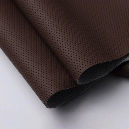 Not Stick Perforated Holes Leather Fabric Faux Leather Fabric for Furniture Couch Car Seat Office Chairs Sofa Repair Refurbished