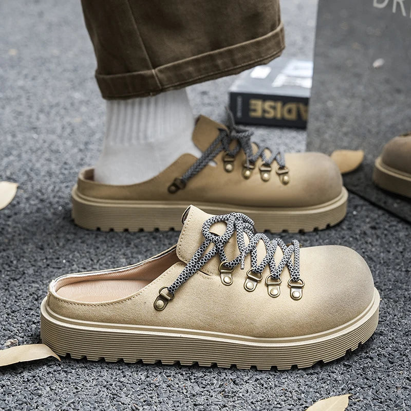 Smooth leather men business shoes formal casual footwear round toe flat sole durable for office party travel different scenes