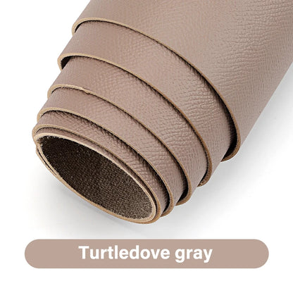 WUTA Calfskin Leather Piece Have Beautiful Embossed Pattern Made From The Famous French Tanneries DU PUY Handmade DIY Cowhide