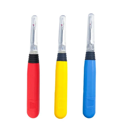 Needle Threader Led Needle Threader With Light Thread Remover Cross-Stitch Sewing Accessories Tools Garment Thread Remover Knife