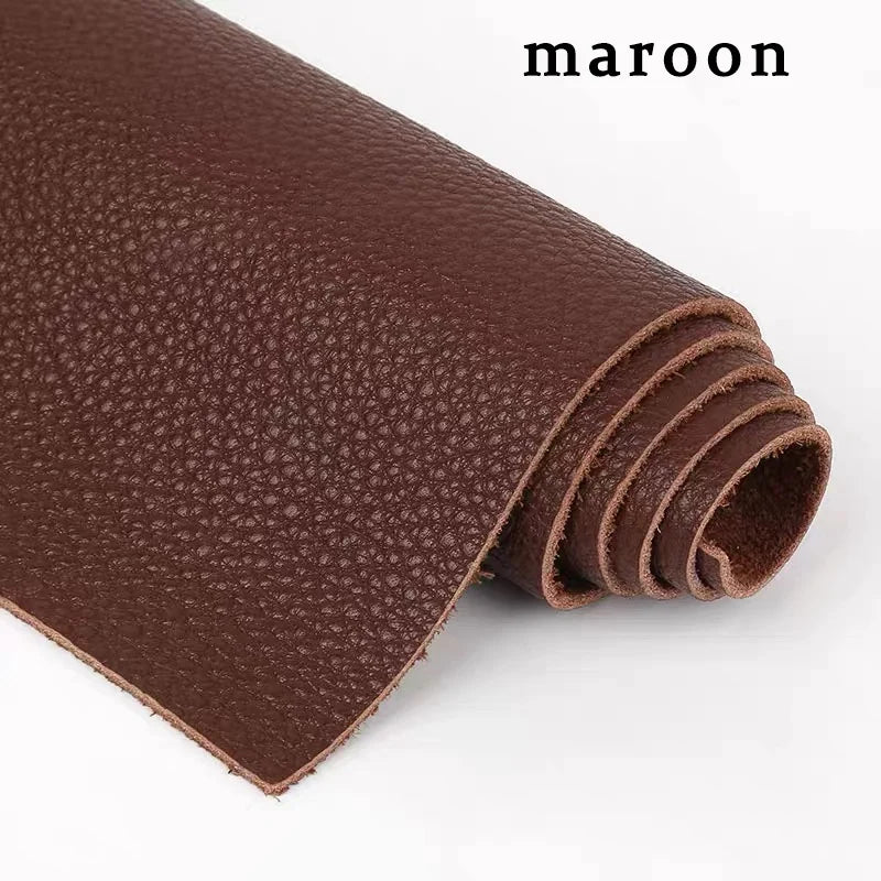 Genuine leather, top layer cowhide, brown leather fabric, imported leather, whole coffee sofa, bedside soft bag, leather