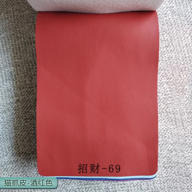 Synthetic Leather Fabric Cat Scratch Proof By The Meter for Upholstery Chair Sofa Cushion Sewing Cloth Wearable Waterproof Soft