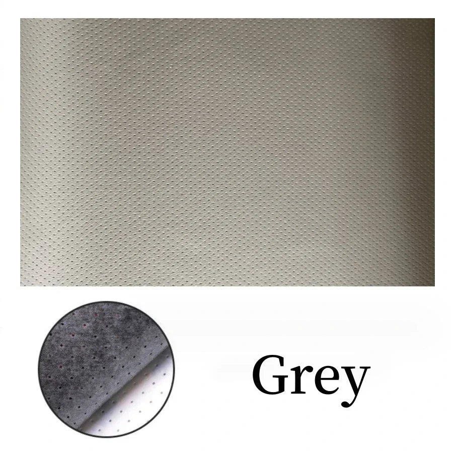 Perforated Leather Breathable Perforated Self-Adhesive Leather Repair Patch for Furniture Seats Chair Faux Leather Vinyl Repair