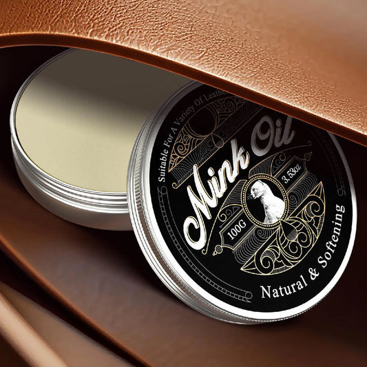100g Leather Care Cream Paste Natural Leather Conditioner Genuine leather mink cream care oil Refurbishing Restoration Agent