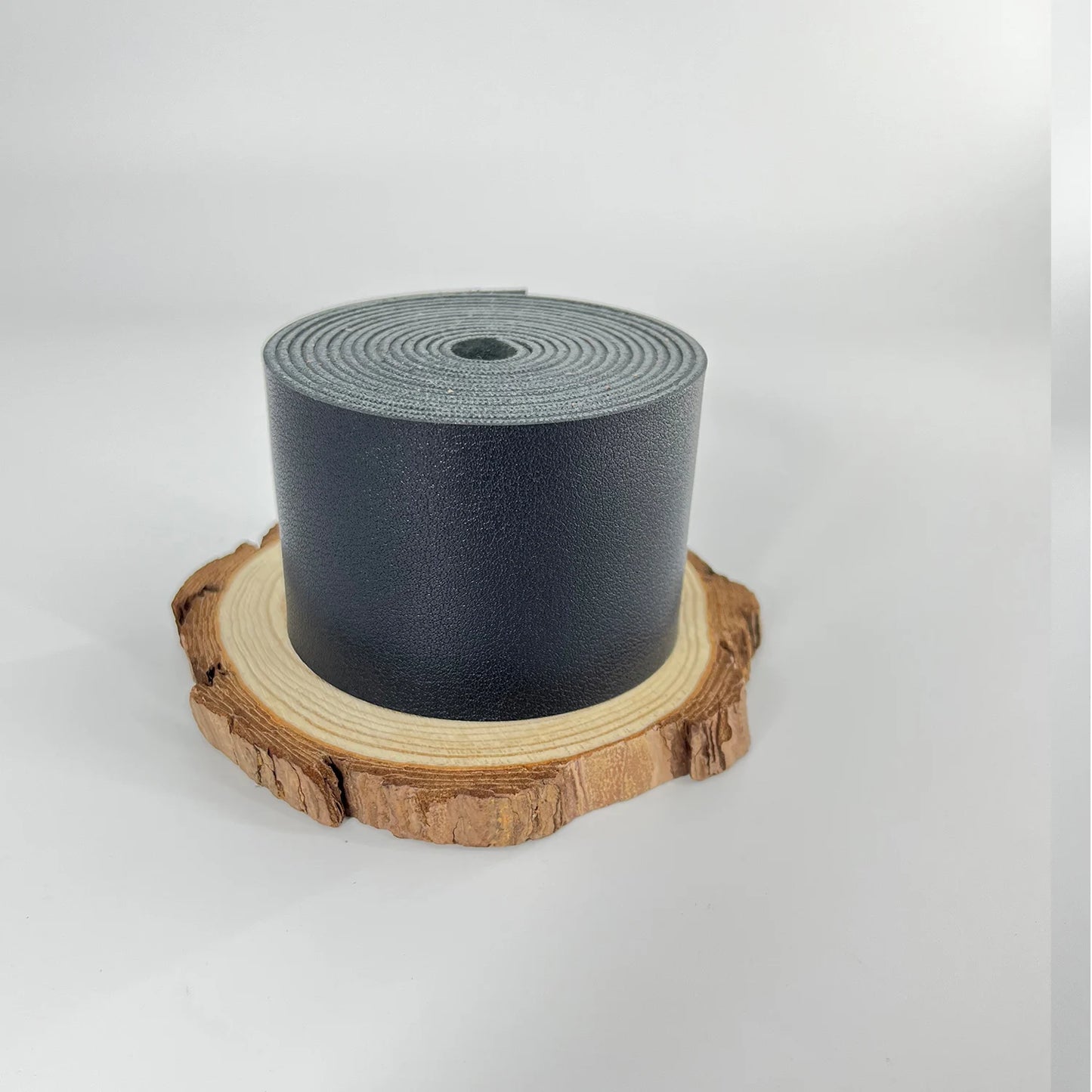 1 Roll of 5cm Wide Napa Texture Faux Leather PU Strip Single Sided 2mm Thickness for DIY Clothing Accessories Sewing Supplies