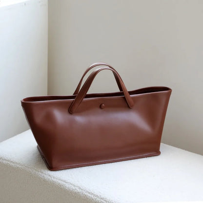 New Leather Niche Bag Casual Versatile Large Capacity Commuting Daily Fashion Exquisite Bag Daily Versatile Classic NO LOGO