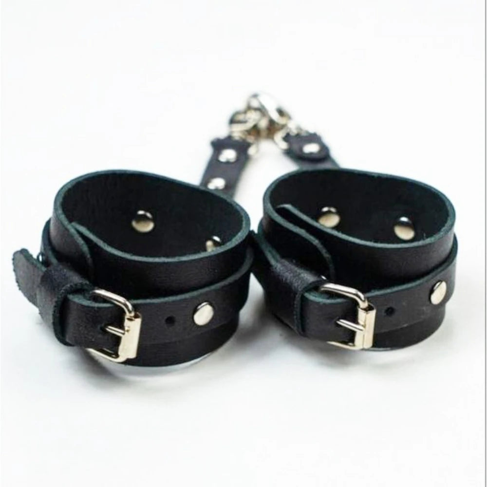 Women PU Leather Leg Harness Decoration Fashion Punk Waist to Leg Belt Caged Thigh Garter Belt Straps Goth Clothing Accessories