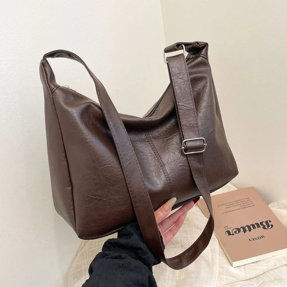 Women Handbags PU Leather Women Shoulder Bag Fashion Luxury Ladies Messenger Bags High Quality Female Luxury Designer Tote Bag