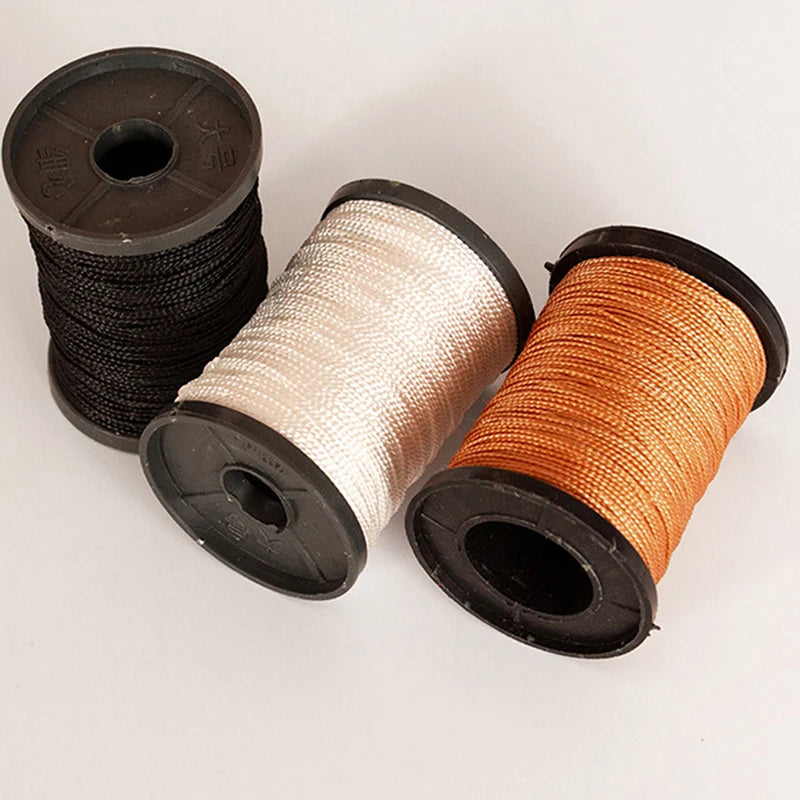 1Roll Sewing Thread For Leather Shoe Craft Sewing Thread Durable Strong Nylon Threads Hand Stitching Cord 50 Meters