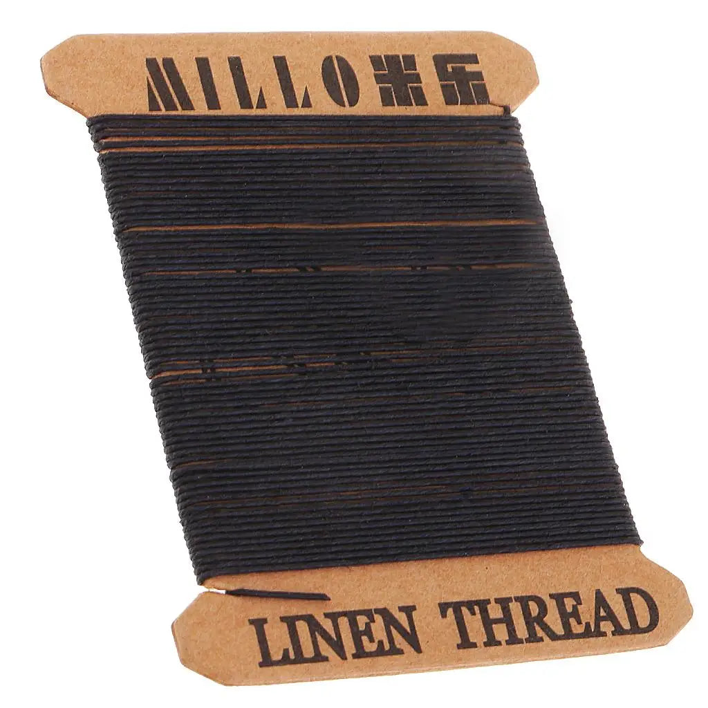 Waxed Linen Thread for Hand Sewing Bags Leather Crafts Jewelry Making Tools Manual Stitching and Repair Sewing Yarn