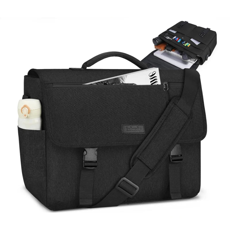 Laptop Briefcases for Men 15.6 Inch Laptop Bag Water resistant Computer Bag Lightweight Shoulder Satchel Bags