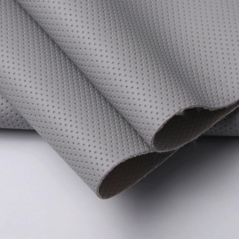 Not Stick Perforated Holes Leather Fabric Faux Leather Fabric for Furniture Couch Car Seat Office Chairs Sofa Repair Refurbished