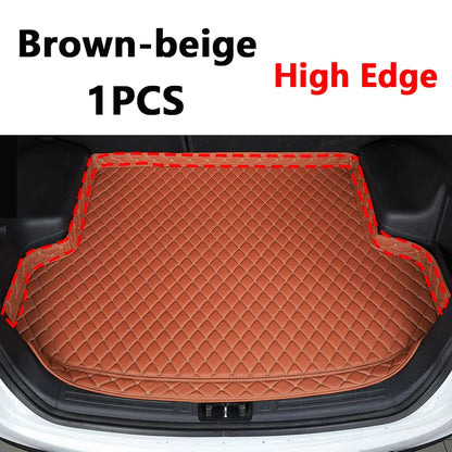 For MG HS EHS MK2 2024 2025 2026 Leather Car Trunk Mat Anti-dirty Cargo Storage Pad Cushion Boot Carpet Car Interior Accessories
