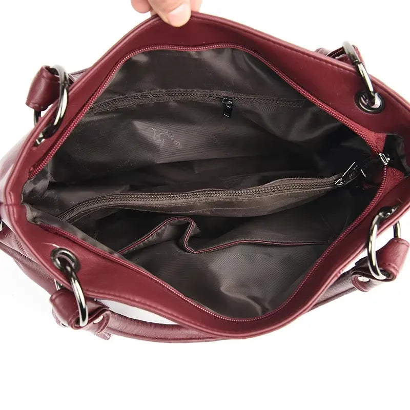 Luxury Handbags Women Bags Designer Large Capacity Crossbody Bags For Women 2025 New Shoulder Bag PU Leather Handbag Tote Bag
