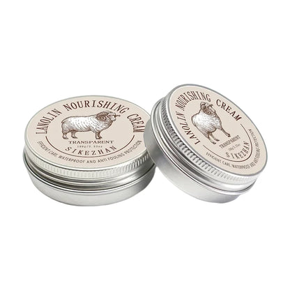 Premium Lanolin Leather Shoe Cream, Waterproofing Conditioner Balsam & Shine Care Wax Polish for Luxury Smooth Leather Boots