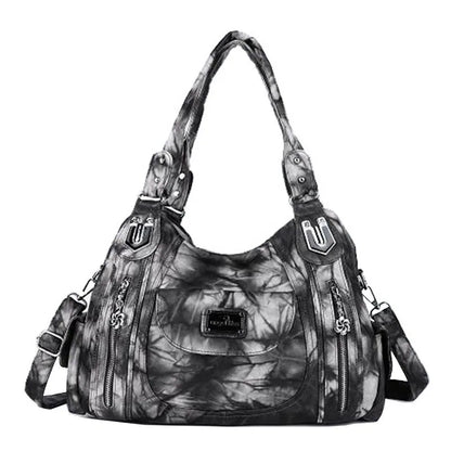 Brand Luxury Women Handbags 2021 High Quality Soft Leather Shopping Tote Bag Multifunction Large Capacity Messenger Shoulder Bag