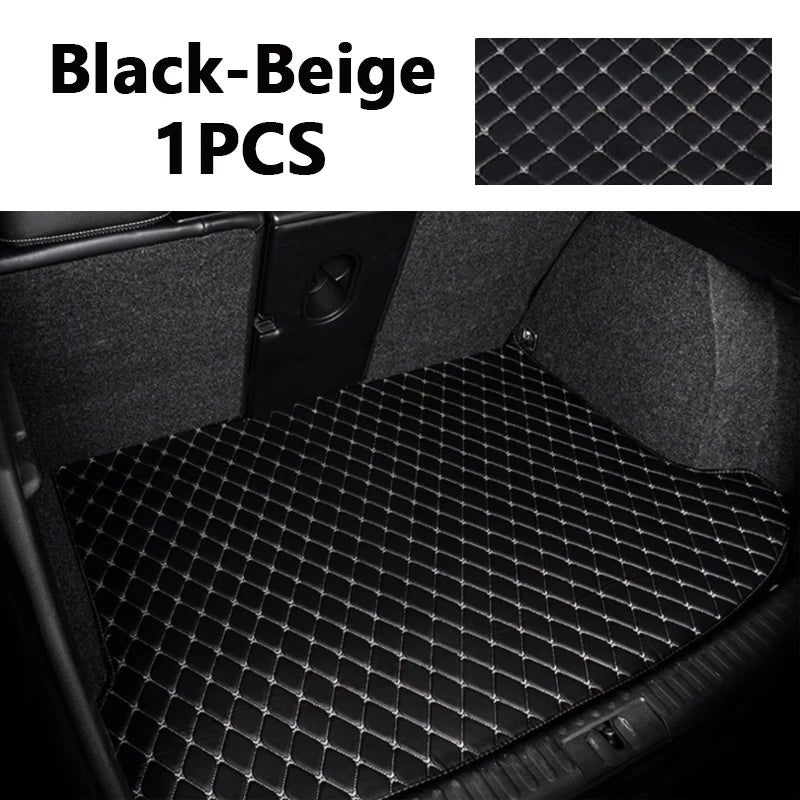 For MG HS EHS MK2 2024 2025 2026 Leather Car Trunk Mat Anti-dirty Cargo Storage Pad Cushion Boot Carpet Car Interior Accessories
