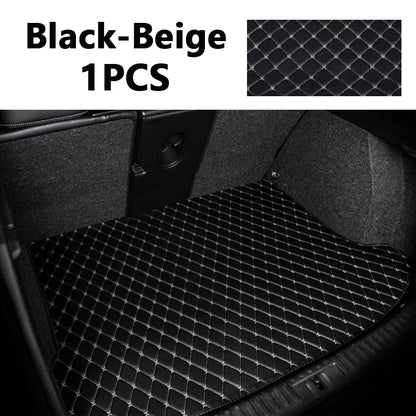 For MG HS EHS MK2 2024 2025 2026 Leather Car Trunk Mat Anti-dirty Cargo Storage Pad Cushion Boot Carpet Car Interior Accessories