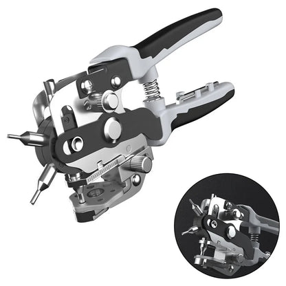Leather Hole Punch Leather Tools Multifunctional Belt Puncher Household Punching Tool Handhold Belt Hole Puncher Crafts Tool