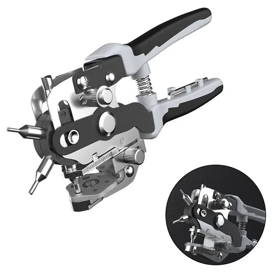 Leather Hole Punch Leather Tools Multifunctional Belt Puncher Household Punching Tool Handhold Belt Hole Puncher Crafts Tool