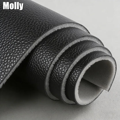 Faux Leather Fabric Sponge Quilted Car Interior Material PU Leather Fabric with Foam Packing for Car Seat Cover Sofa Cushion DIY