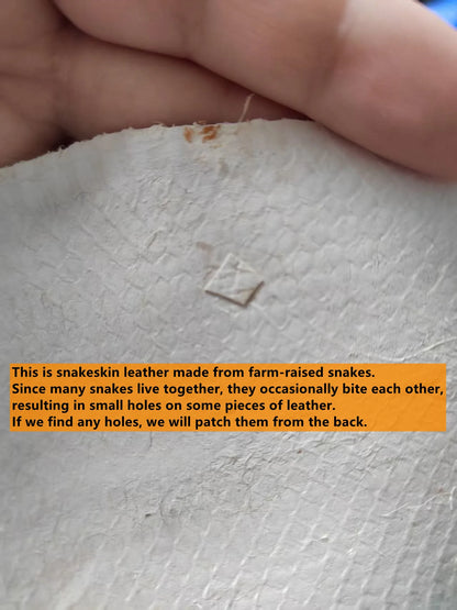 (small size)100% Genuine Natural Snake SKin Leather for Bag Purse Belt Bracelet Leather Craft Making