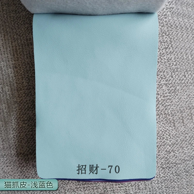 Synthetic Leather Fabric Cat Scratch Proof By The Meter for Upholstery Chair Sofa Cushion Sewing Cloth Wearable Waterproof Soft