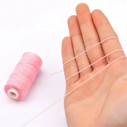 1pcs 50m leather sewing wax thread - Practical long thread for leather DIY/ book binding/shoe repair/leather projects
