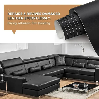 Self Adhesive Synthetic Leather Repair 53.94inch  Adhesive SofaRepair Chair Seat Refurbishment Motorcycle Multifunctional Repair