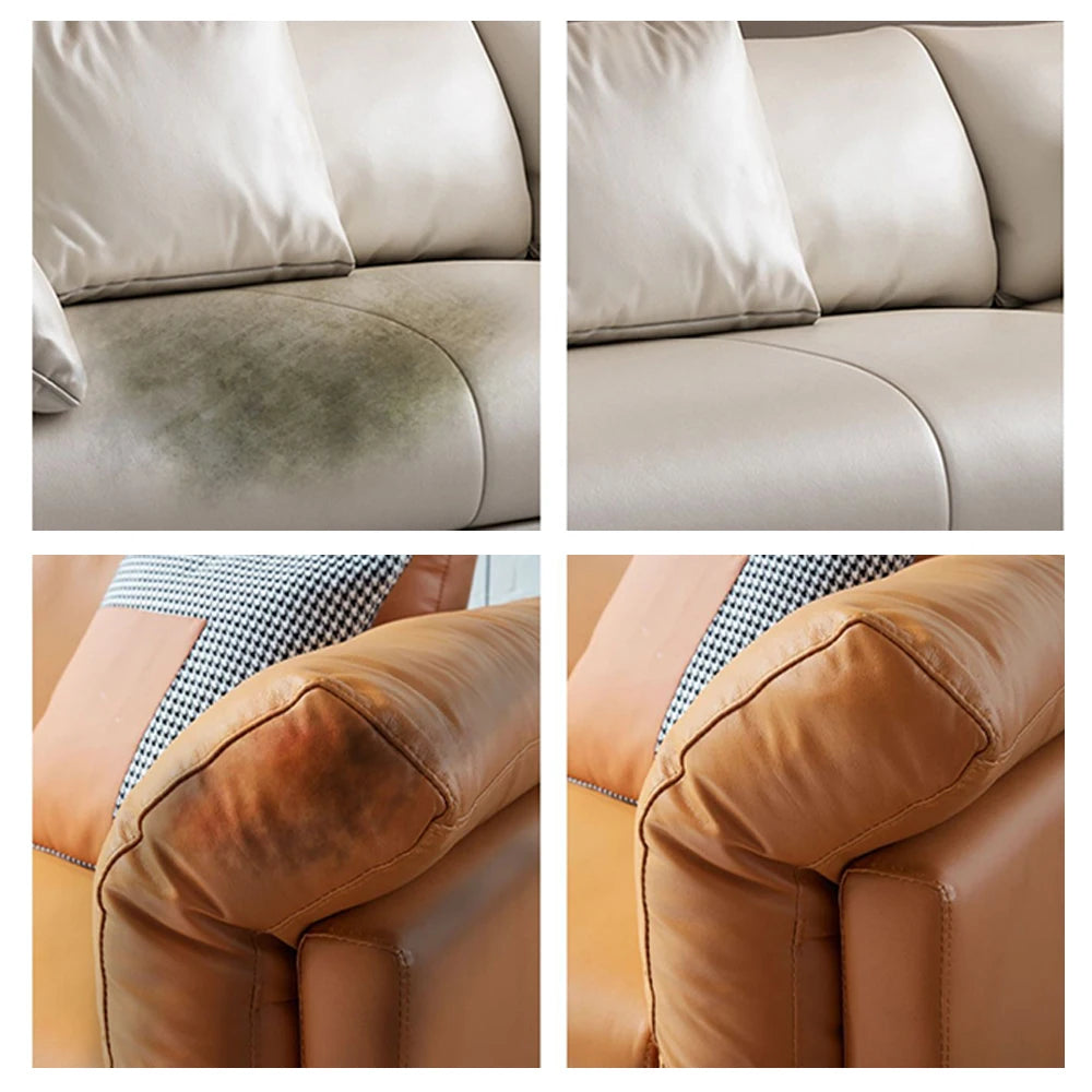 Leather Cleaner Foam Great for Sofa,Boots, Handbags, Car Interior Seat, Furniture Removes Surface Dirt,Salt JB-XPCS H32
