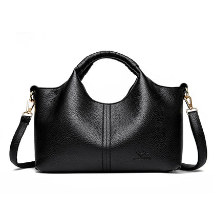 High Quality Soft Leather Women's Handbag Tote Bag Fashion Luxury Women Shoulder Bag Trendy Female Commute Crossbody Bags Wallet