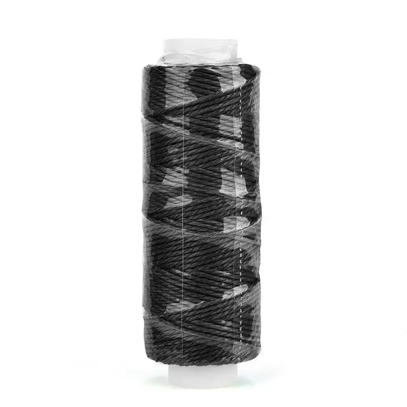 0.65mm Leather Waxed Thread Cord Polyester Coated Sewing Thread DIY Handmade Leather Stitching Rope Bracelets Jewelry 25M