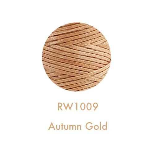 150D 0.8MM Flat Waxed Sewing Thread 260Meters Waxed Thread For Leather Waxed Cord For Leather Craft Hand Stitching Thread