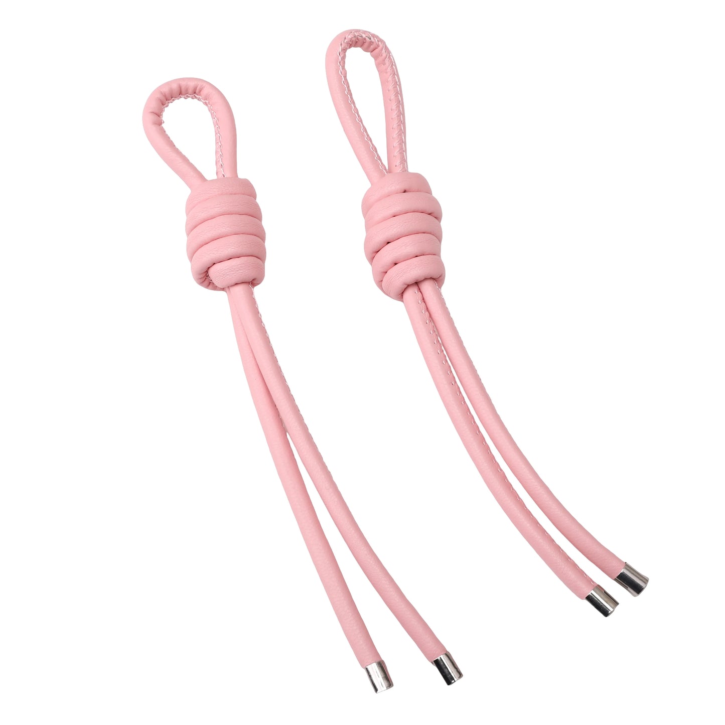 1 Stripe/Bag PU Leather Knotting Rope 18cm Colorful Woven Thread Pendants Handmade DIY Making Keychain Phone Chain Accessories