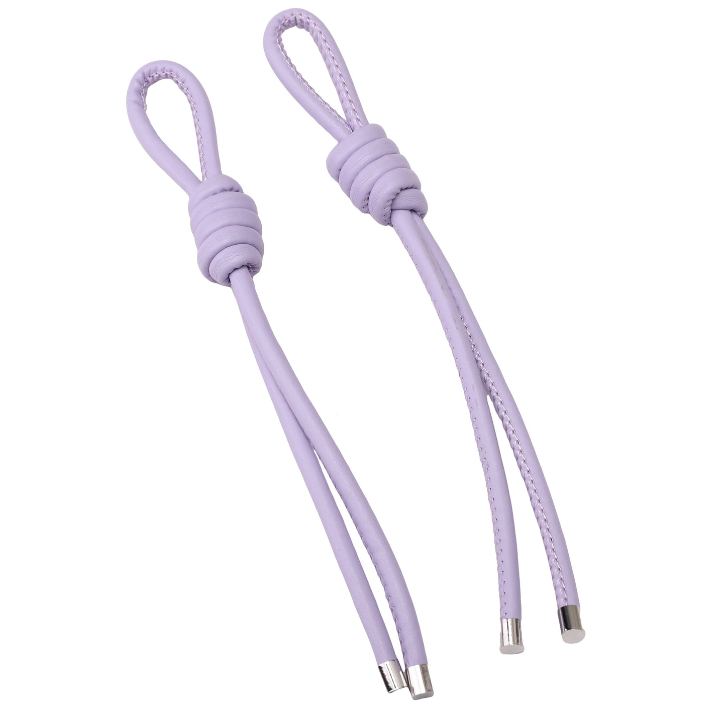 1 Stripe/Bag PU Leather Knotting Rope 18cm Colorful Woven Thread Pendants Handmade DIY Making Keychain Phone Chain Accessories