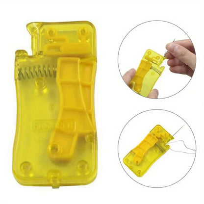 Automatic needle threader, DIY hand sewing needle threader, home crafts and sewing supplies