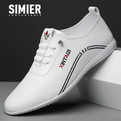 Leather Shoes for Men Fashion Soft Sole Men Loafers Comfortable Lightweight Walking Shoes Men Flats Moccasins Zapatillas Hombre