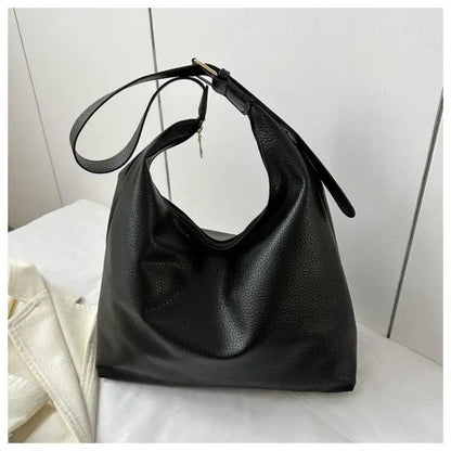 Fashion Leather Tote Bag For Women Trend Female Simple Large High Capacity Shoulder Bag Women Handbags Messenger Bags