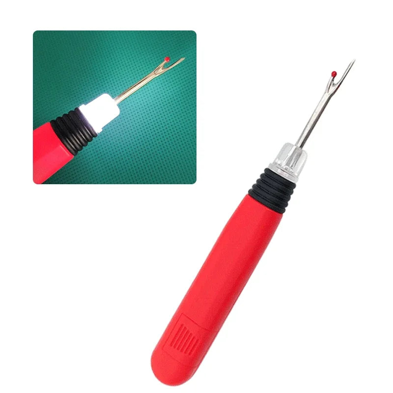 Needle Threader Led Needle Threader With Light Thread Remover Cross-Stitch Sewing Accessories Tools Garment Thread Remover Knife