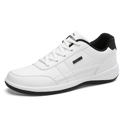 Leather Men Shoes Sneakers Trend Casual Shoe Comfortable Breathable Leisure Male Sneakers Non-slip Footwear Men Sports Shoes