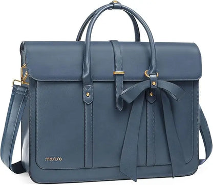 Laptop Bag 13 14 15 16 inch for MacBook Air Pro M4 M3 M2 HP Notebook PU Leather Backpack Messenger Bag Handbag Women Briefcase