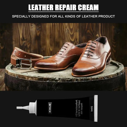 Leather Recoloring Repair 20ml Complementary Gel For Leather Cracks Leather Restoration Paste For Leather Furniture Bags Shoes