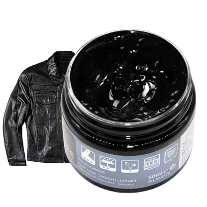 Leather Color Restoring Balm, Scratch & Fade Repair Cream for Furniture, Car Seats, Bags, Shoes, Multi-Purpose Dye Conditioner