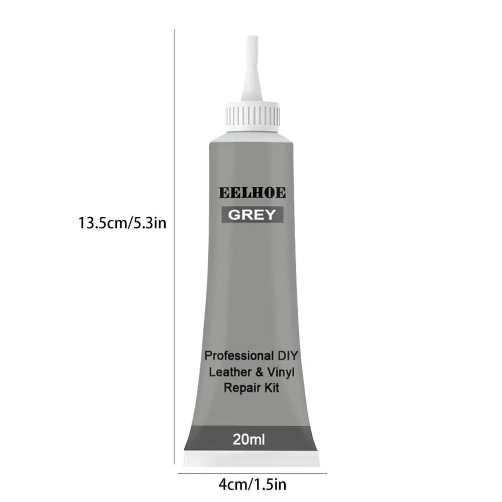 Leather Filling Paste 60ml Natural Leather Filler Repair Compound Leather Restoration Cream For Tears Crack Burns Holes Filler
