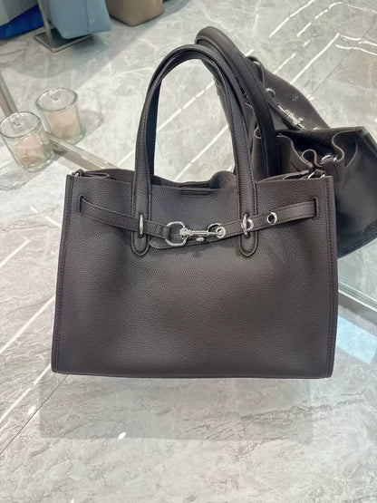 2026 Genuine Leather Tote Bag for Women High Quality Commute Crossbody Bag Fashion Versatile Handbags Female Single Shoulder Bag