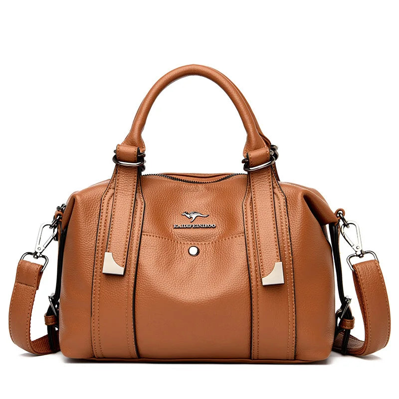 Luxury Handbags Woman Bags Designer Big Shoulder Bags for Women's 2024 Trendy Large Capacity Ladies Leather Hand Casual Tote Bag