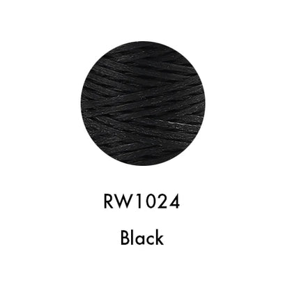 150D 0.8MM Flat Waxed Sewing Thread 260Meters Waxed Thread For Leather Waxed Cord For Leather Craft Hand Stitching Thread