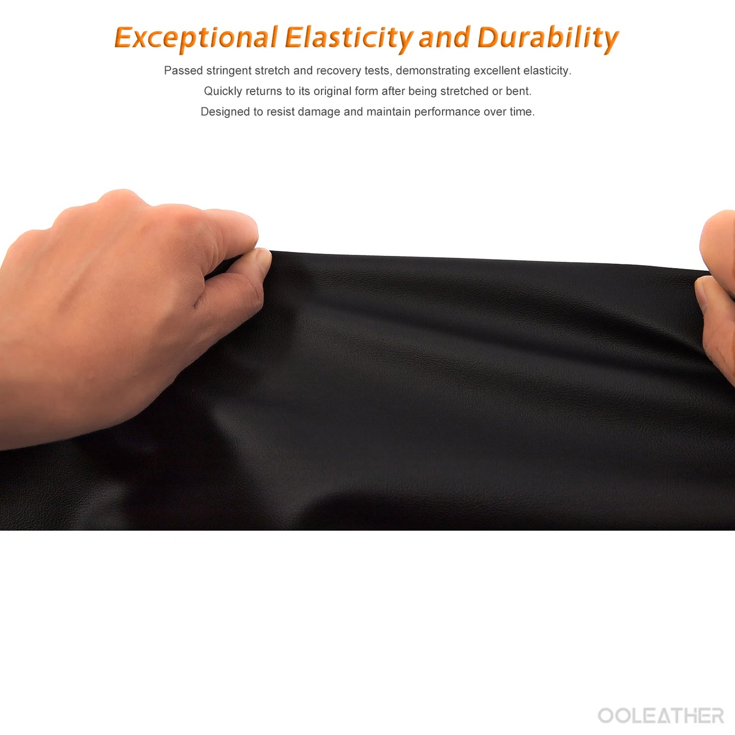 No Self-adhesive - Nappa Faux Leather - Soft, Waterproof & Scratch-Resistant for Sofa, Car Seats, Bags - Without Self-adhesive